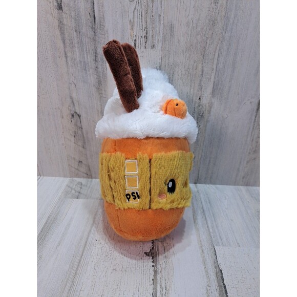 Squishable Comfort Food Pumpkin Spice Latte Plush Toy Pillow 12" Cup Coffee - Picture 4 of 12